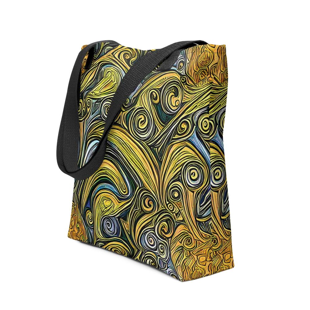 Solar Paisley on Tote Bag — Front