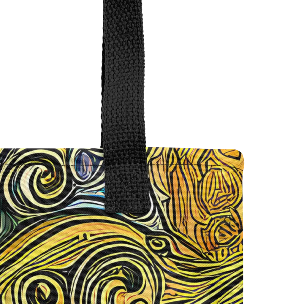 Solar Paisley on Tote Bag — Product details