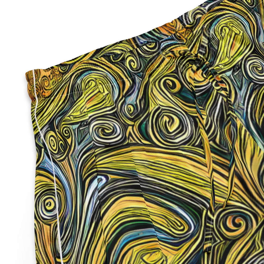 Solar Paisley on Women's Pajama Shorts — Product details