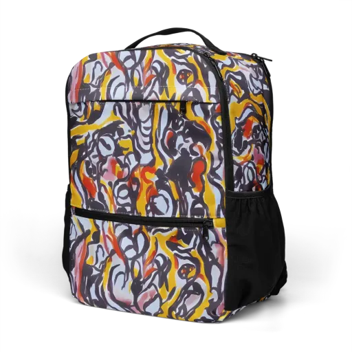 Saffron After Dark on a Utility Backpack