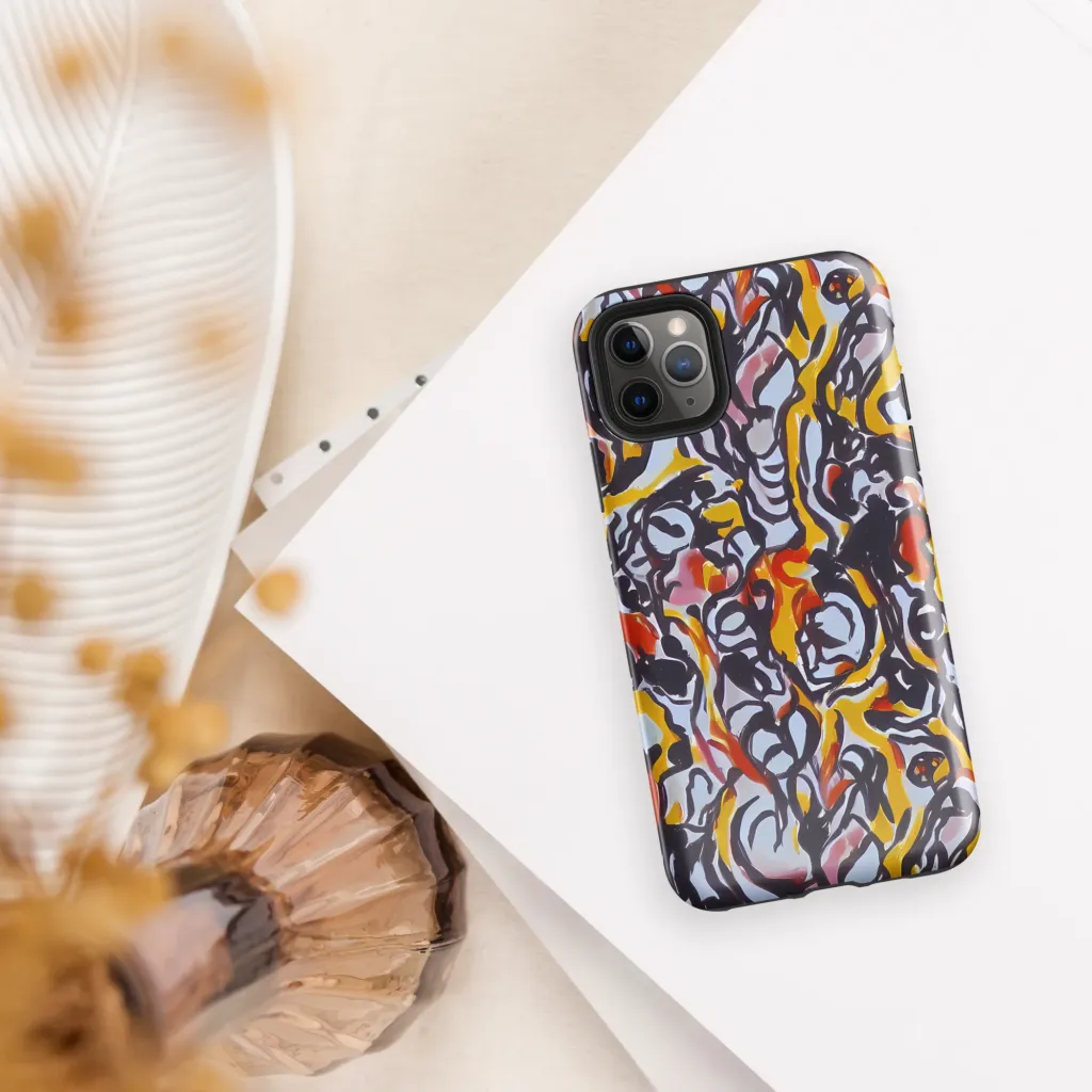 Saffron After Dark on Tough Case for iPhone® — Front