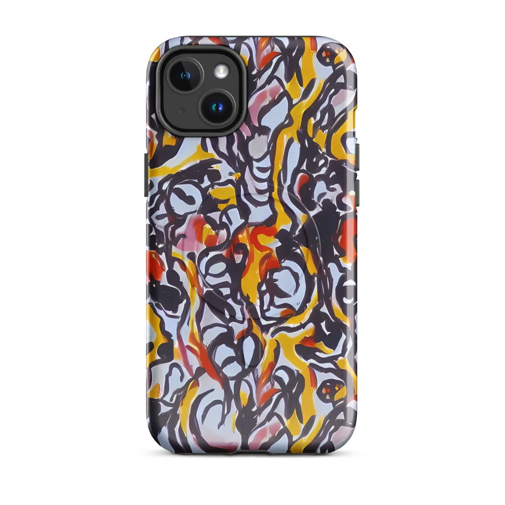 Saffron After Dark on MagSafe Tough Case for iPhone® — Front