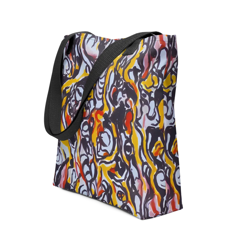 Saffron After Dark on Tote Bag — Front