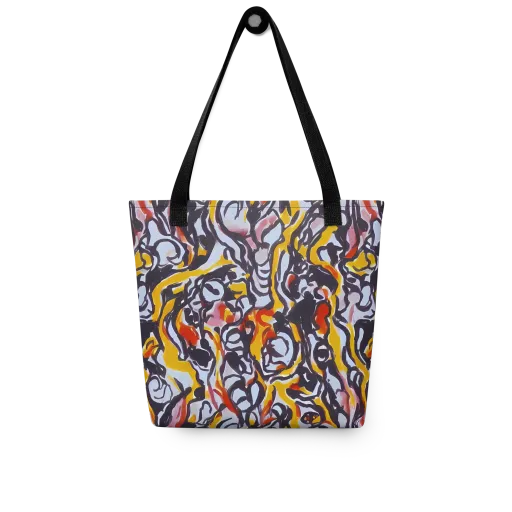 Saffron After Dark on a Tote Bag