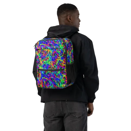 Electric Chromatic on a Utility Backpack