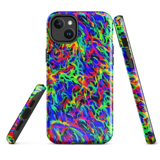 Electric Chromatic on a MagSafe Tough Case for iPhone®