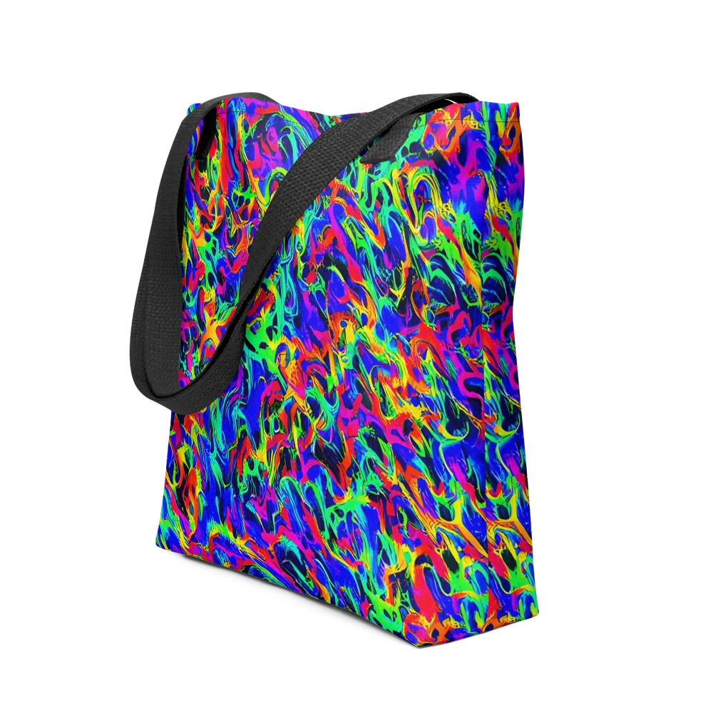 Electric Chromatic on Tote Bag — Front