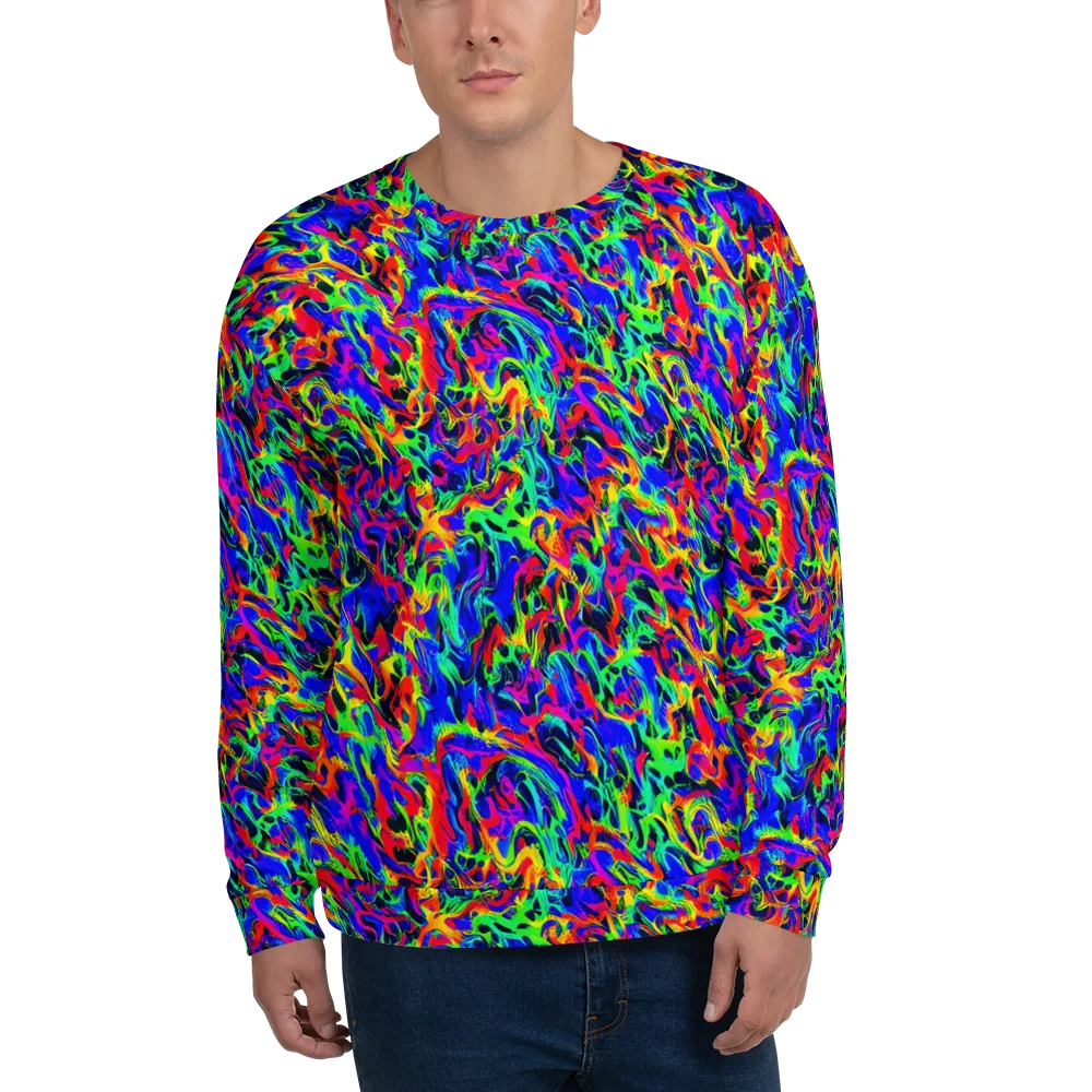 Electric Chromatic on Sweatshirt — Front