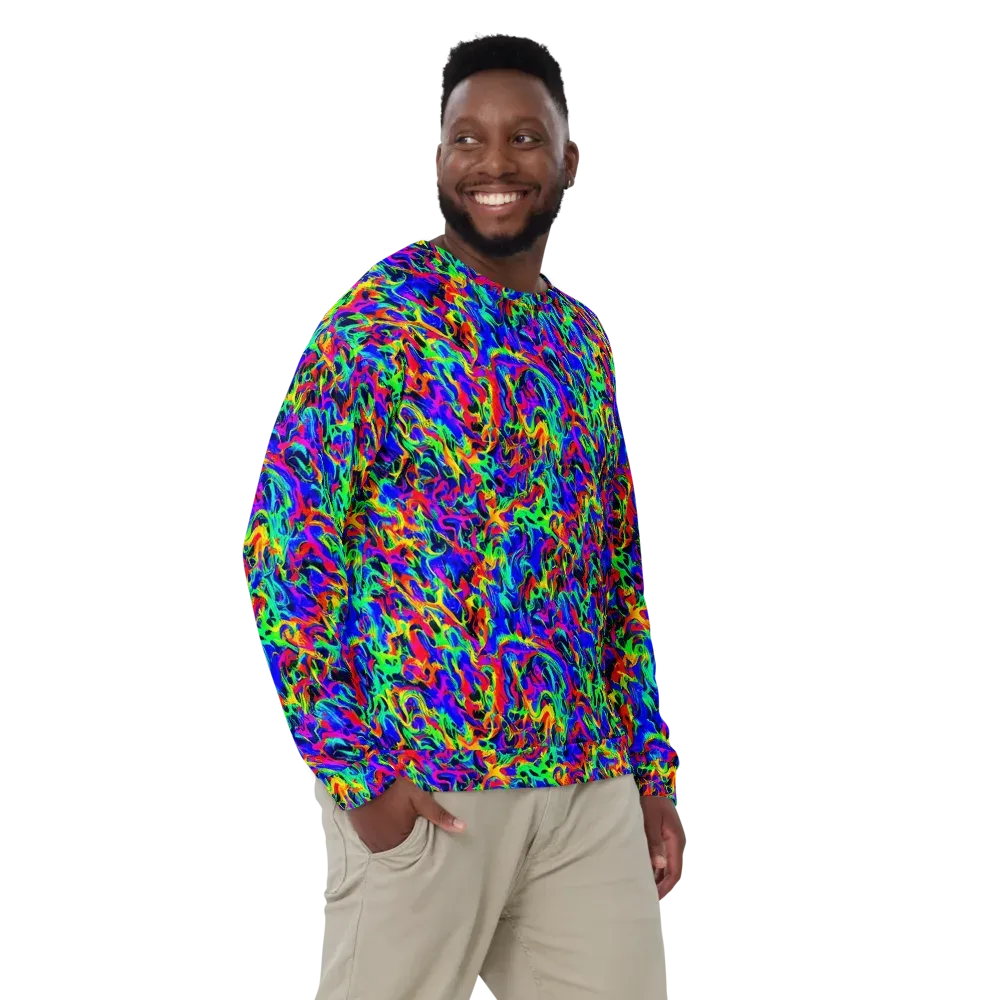 Electric Chromatic on Sweatshirt — Front
