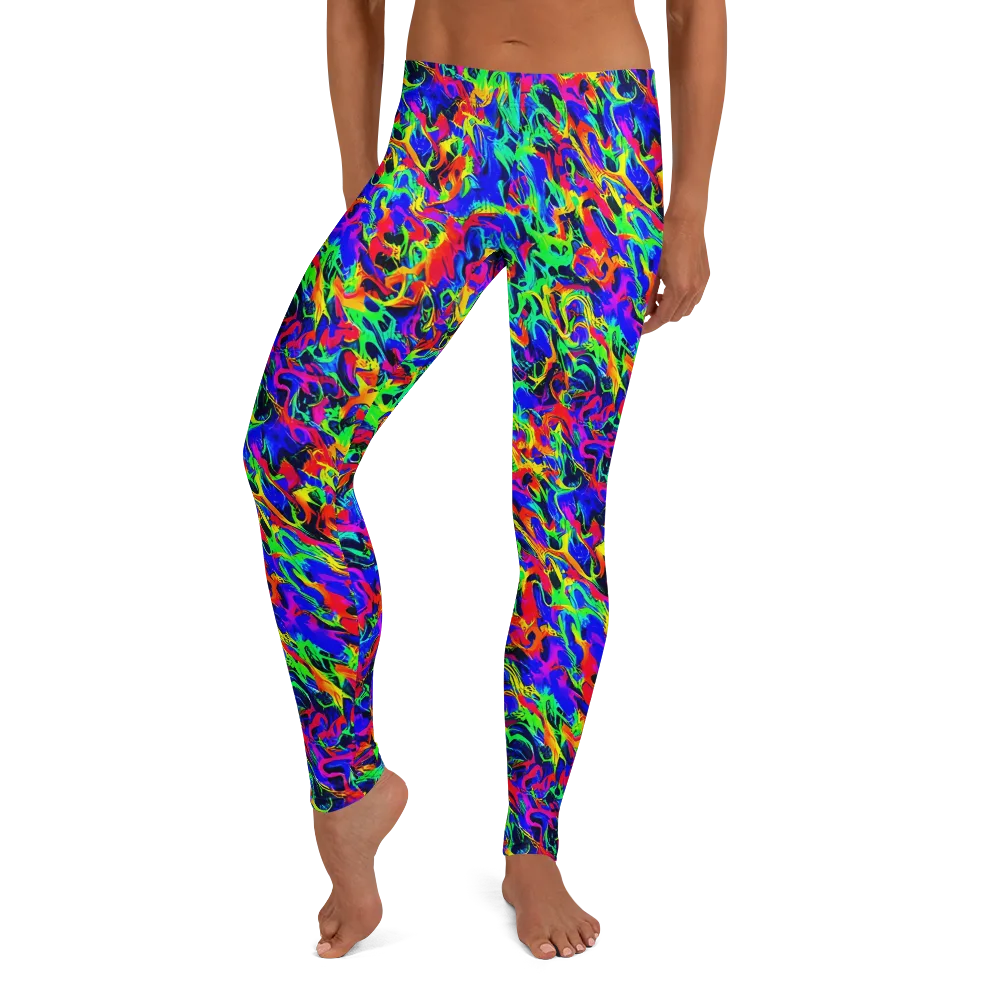 Electric Chromatic on Leggings — Front