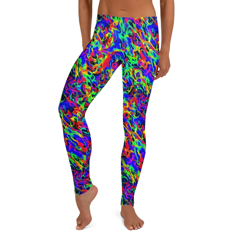 Electric Chromatic on Leggings — Front