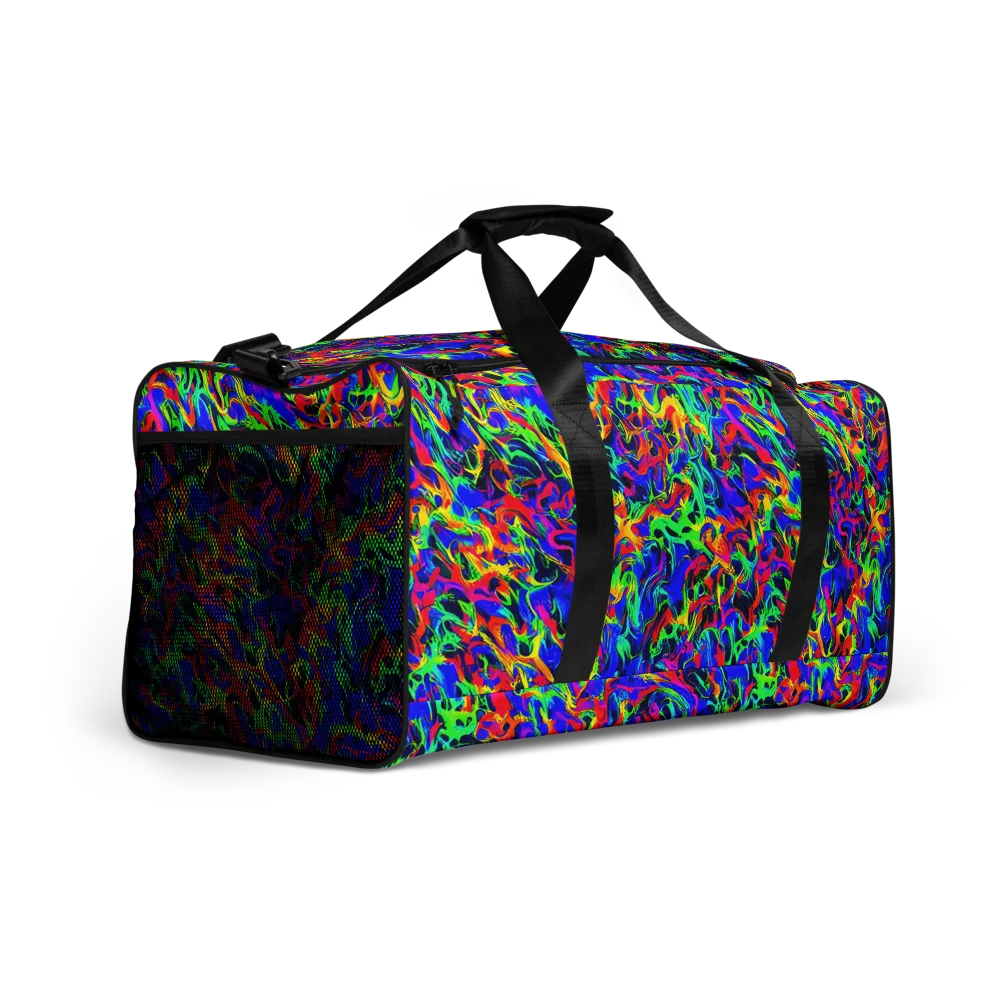 Electric Chromatic on Duffle Bag — Right Front