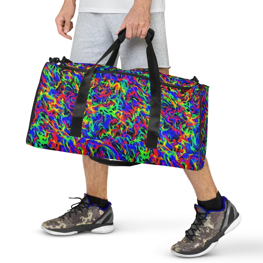 Electric Chromatic on Duffle Bag — Front