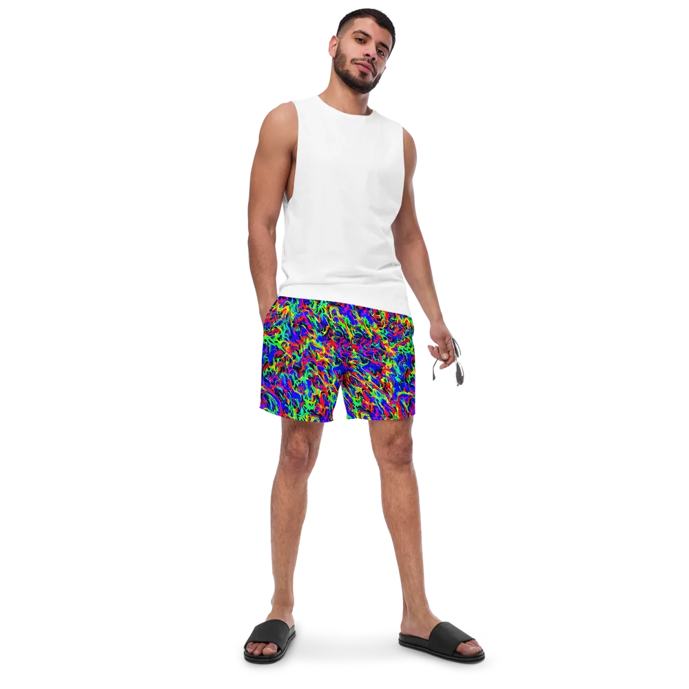 Electric Chromatic on Swim Trunks — Front