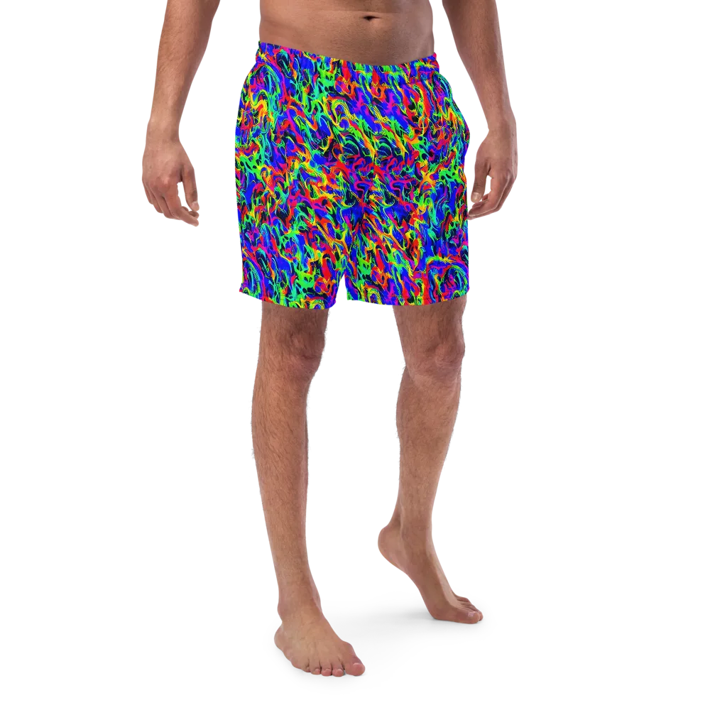 Electric Chromatic on Swim Trunks — Front
