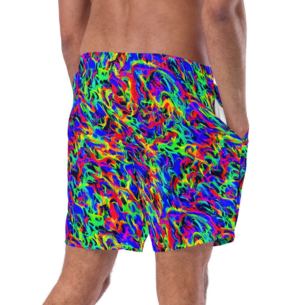 Electric Chromatic on Swim Trunks — Right Back