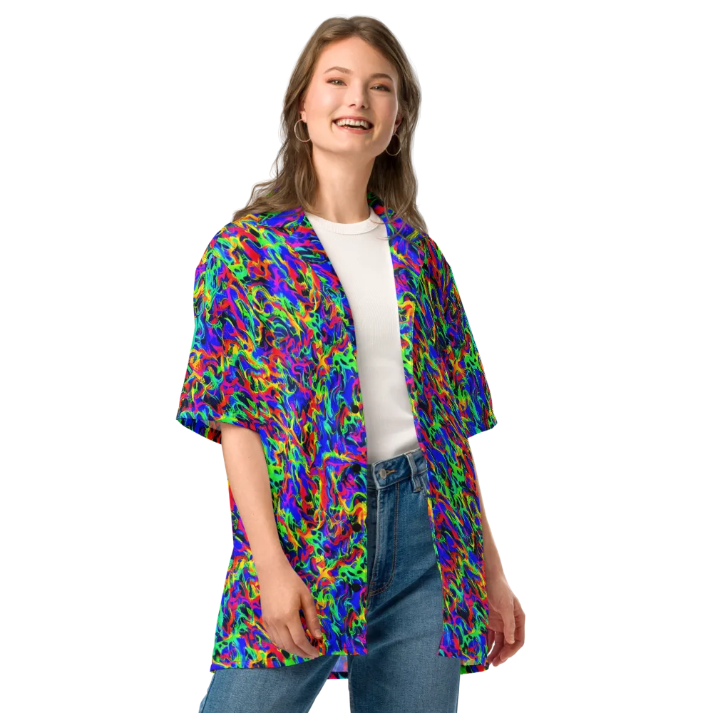 Electric Chromatic on Button Shirt — Front