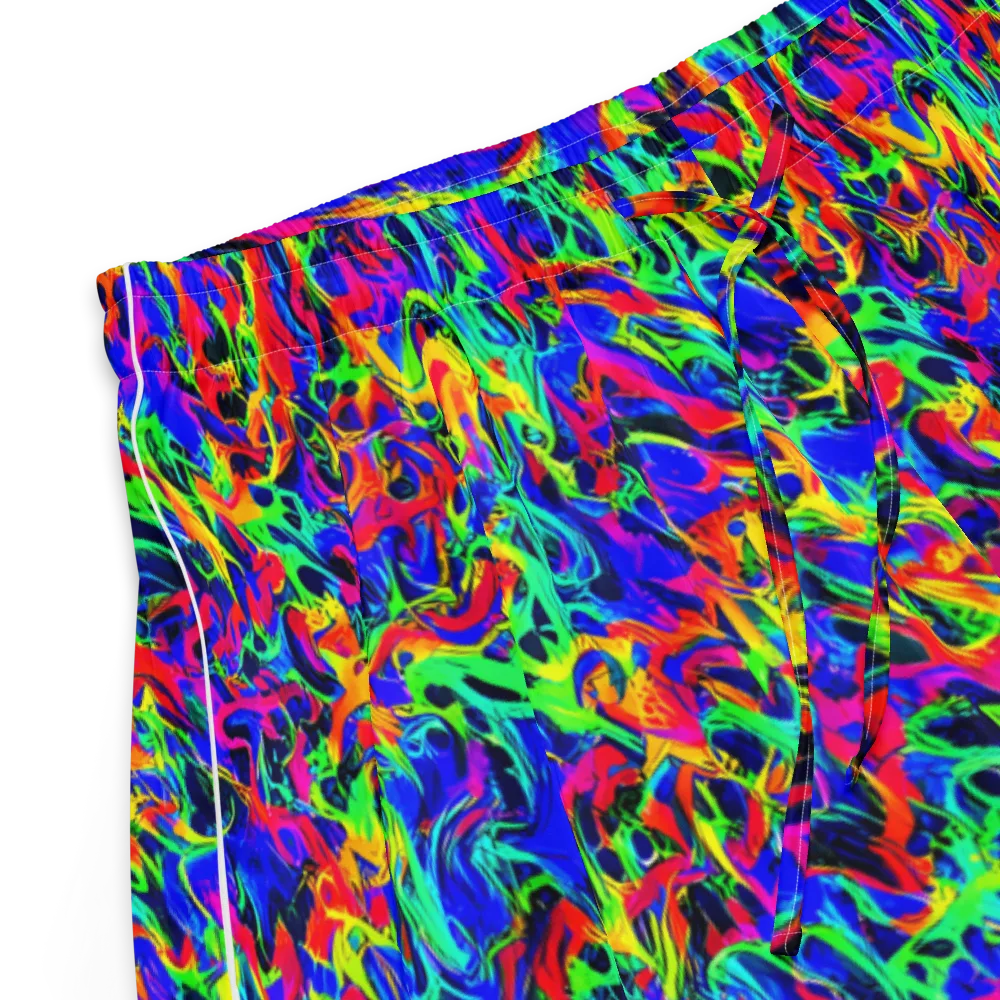 Electric Chromatic on Women's Pajama Shorts — Product details