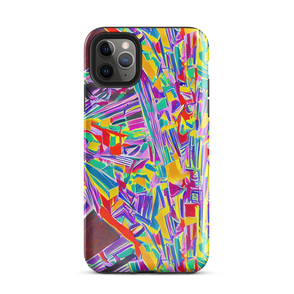 Spectrum Shuffle on Tough Case for iPhone® — Front