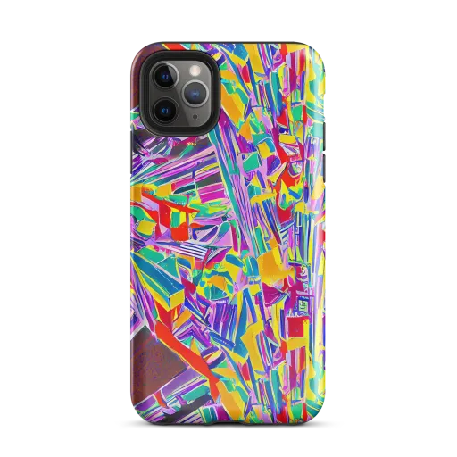 Spectrum Shuffle on a Tough Case for iPhone®