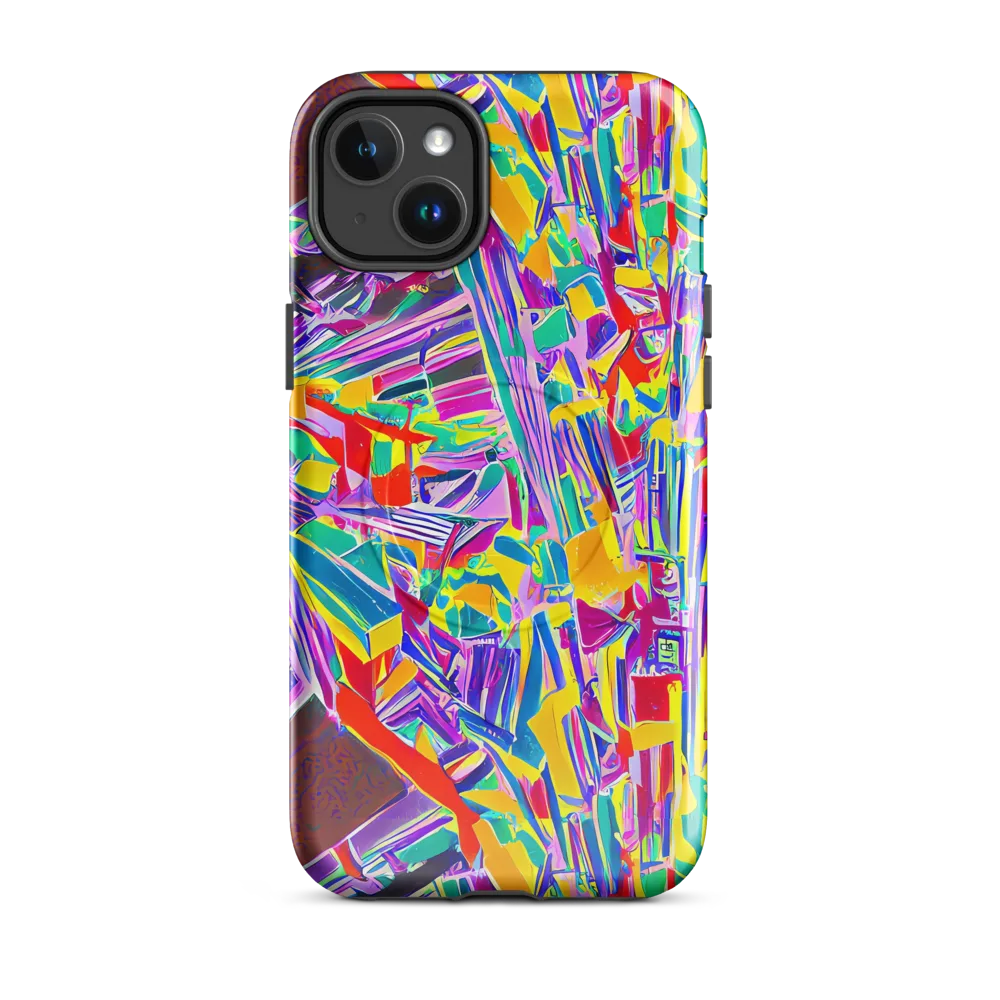 Spectrum Shuffle on MagSafe Tough Case for iPhone® — Front