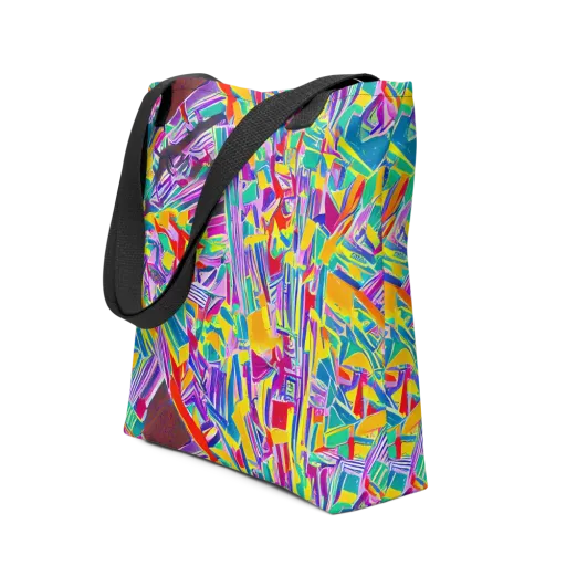 Spectrum Shuffle on a Tote Bag