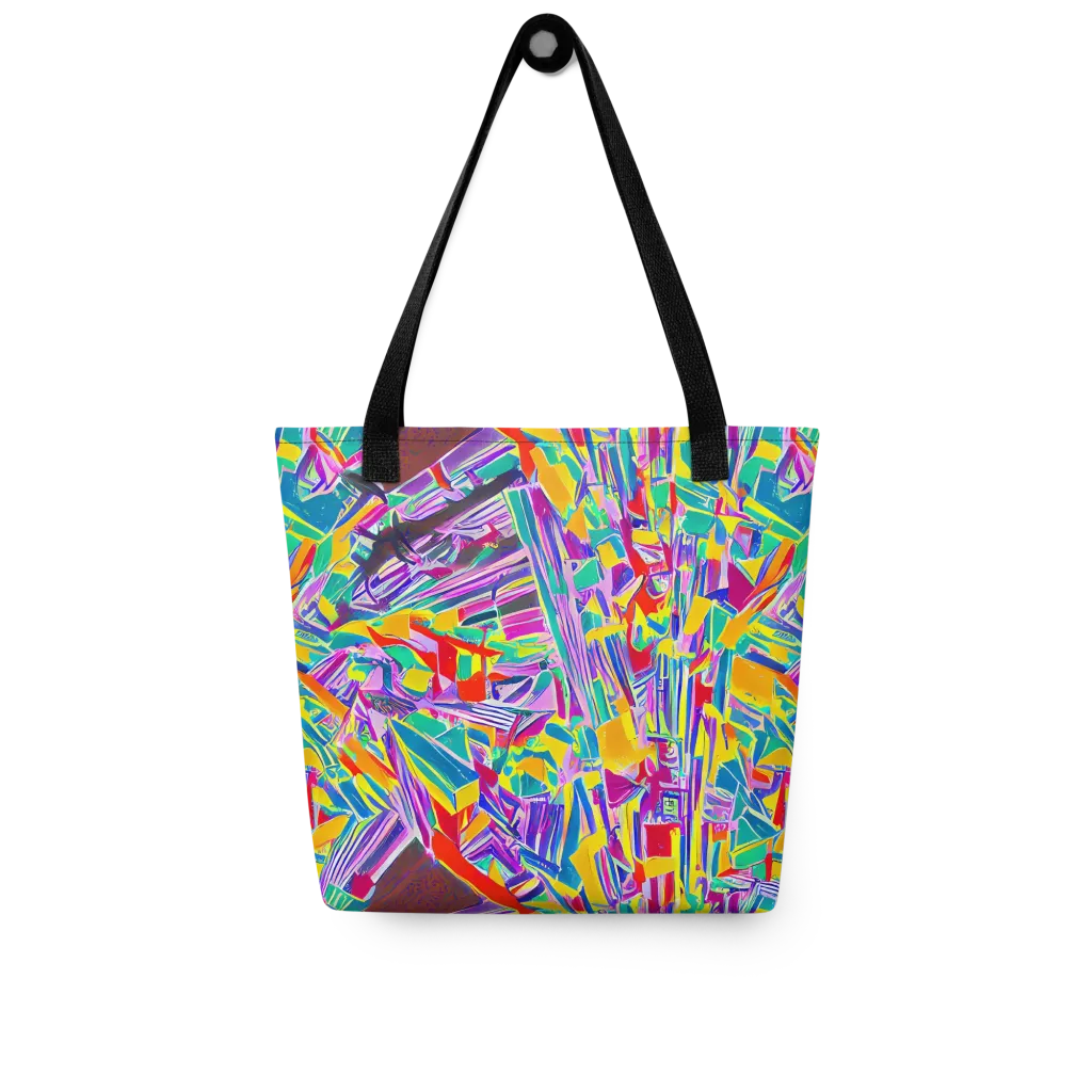 Spectrum Shuffle on Tote Bag — Front
