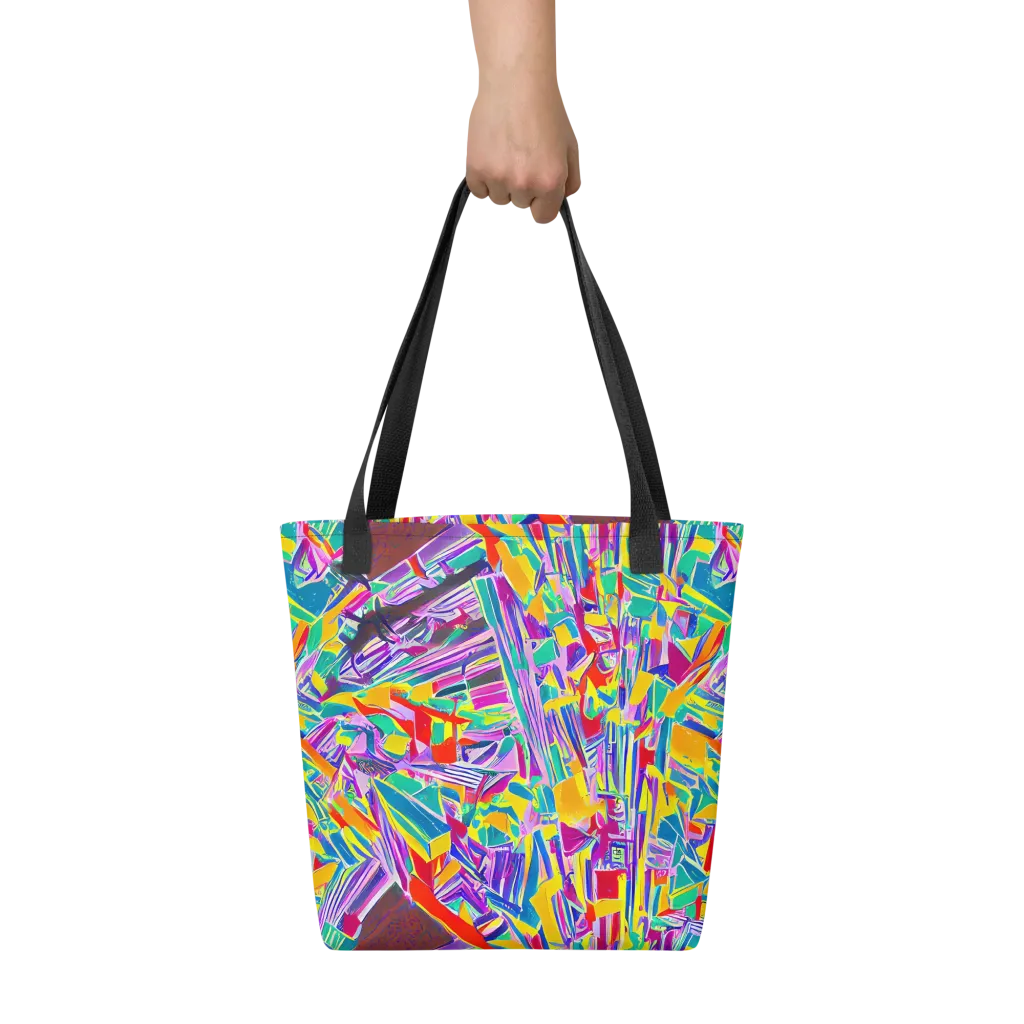 Spectrum Shuffle on Tote Bag — Front