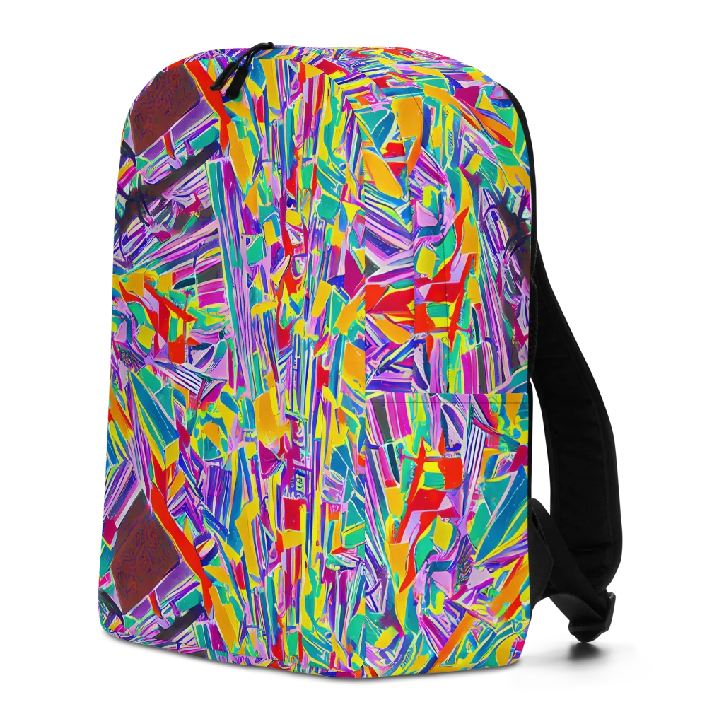Spectrum Shuffle on Minimalist Backpack — Left