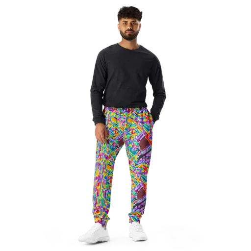 Spectrum Shuffle on a Men's Joggers