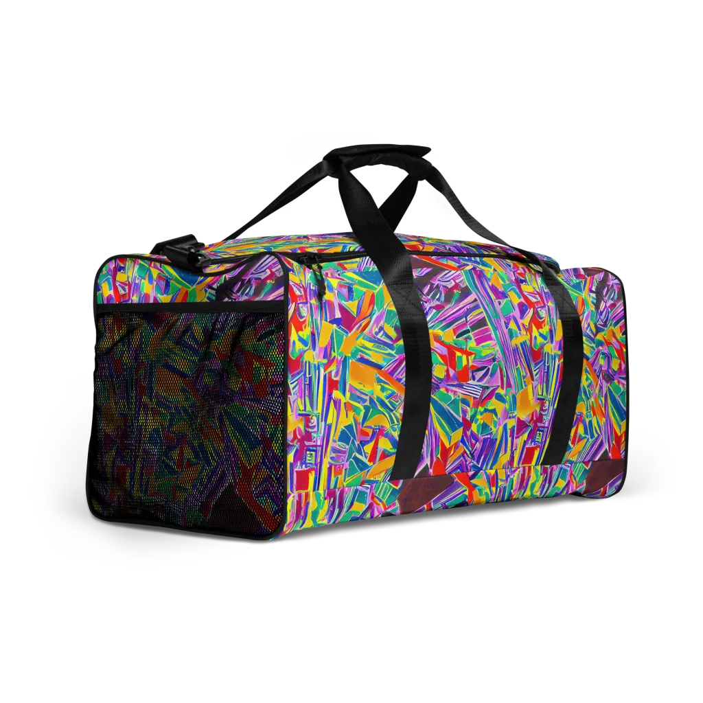 Spectrum Shuffle on Duffle Bag — Right Front
