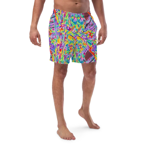 Spectrum Shuffle on a Swim Trunks