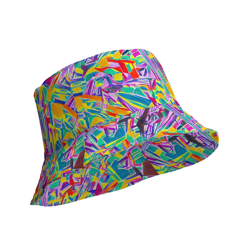 Spectrum Shuffle on Reversible Bucket Hat — Product details Outside