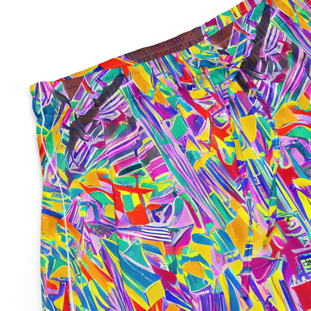 Spectrum Shuffle on Women's Pajama Shorts — Product details