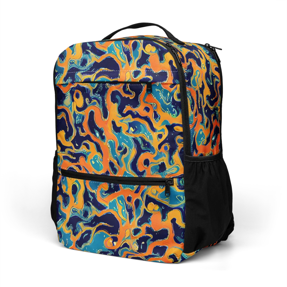Neon Mariner on Utility Backpack — Left Front