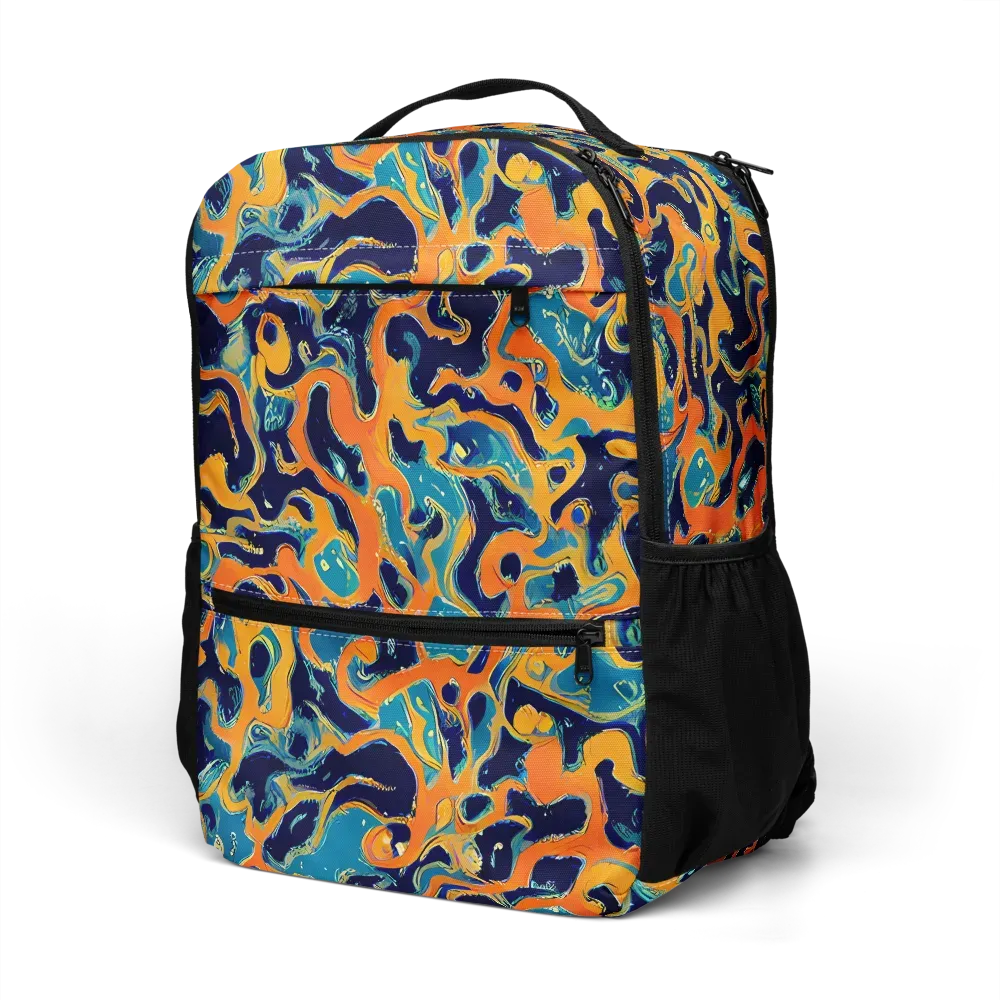 Neon Mariner on Utility Backpack — Left Front