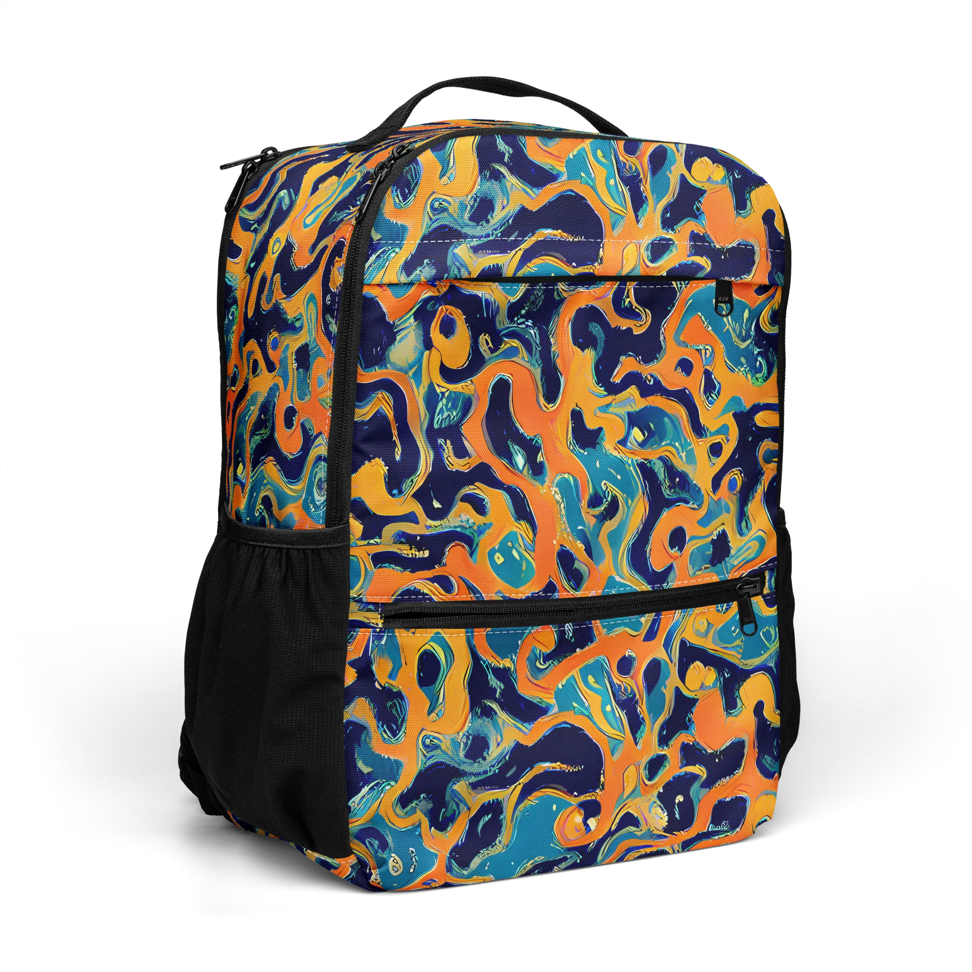 Neon Mariner on Utility Backpack — Right Front
