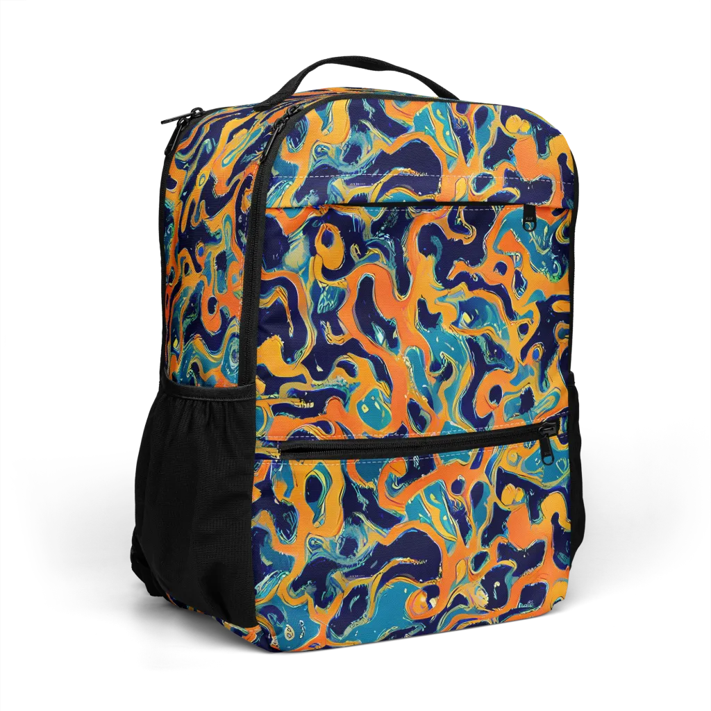 Neon Mariner on Utility Backpack — Right Front