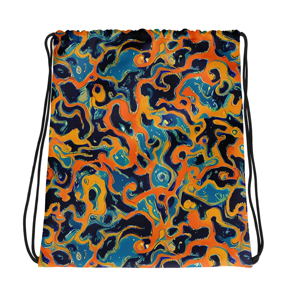 Neon Mariner on Drawstring Bag — Photo