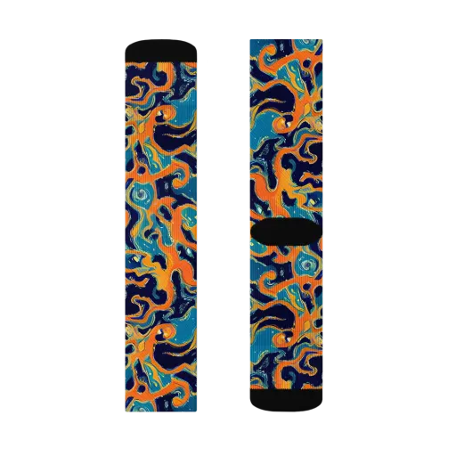 Neon Mariner on a Socks