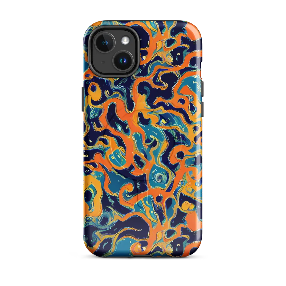 Neon Mariner on MagSafe Tough Case for iPhone® — Front