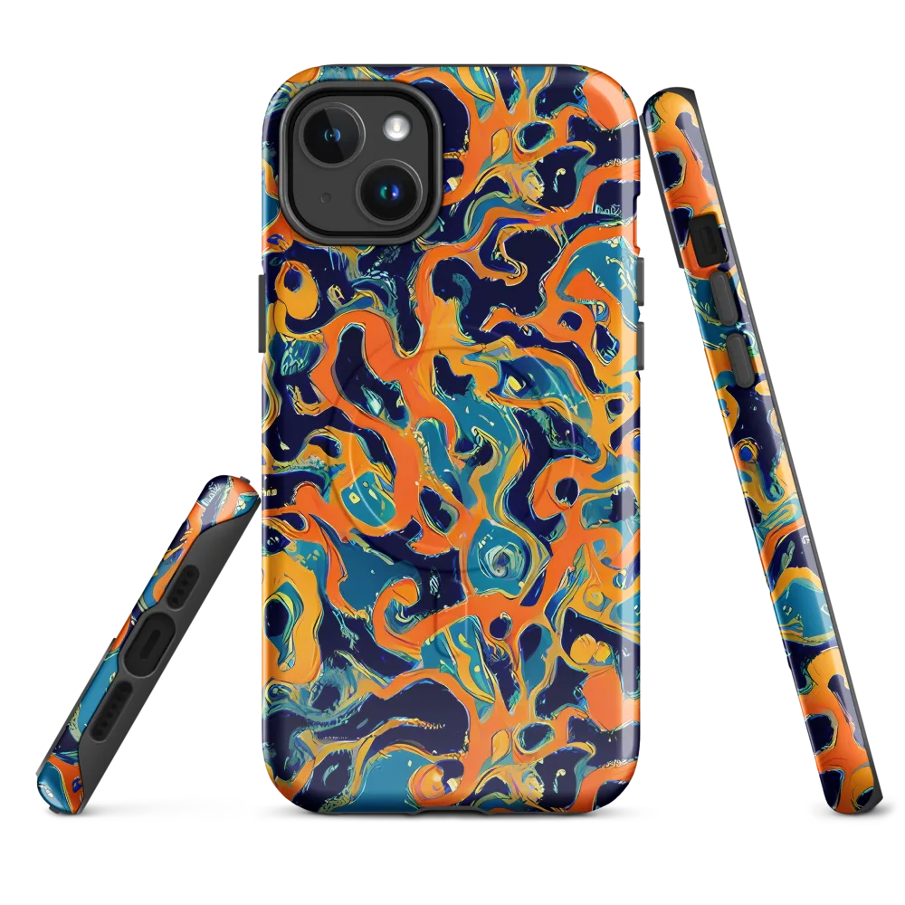 Neon Mariner on MagSafe Tough Case for iPhone® — Front