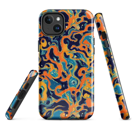 Neon Mariner on a MagSafe Tough Case for iPhone®