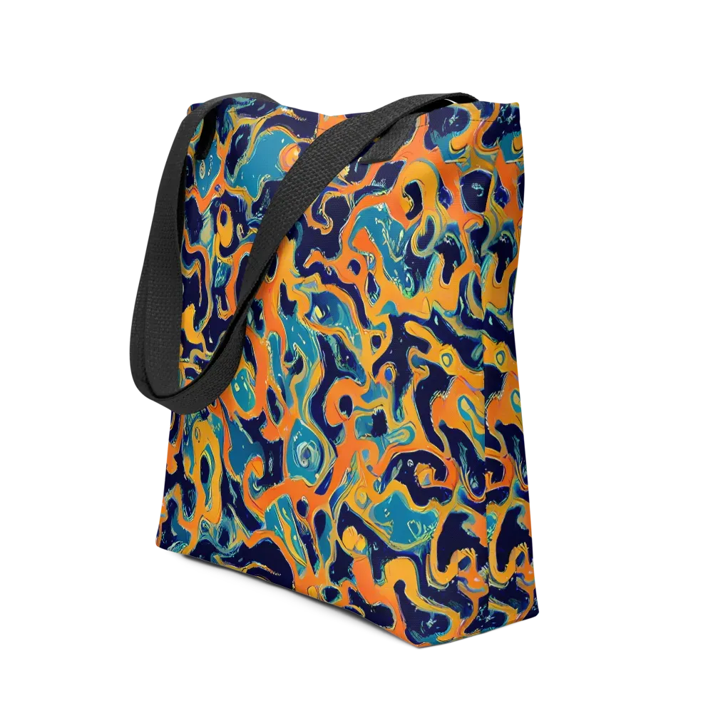 Neon Mariner on Tote Bag — Front