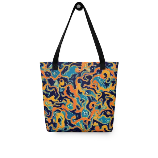 Neon Mariner on a Tote Bag