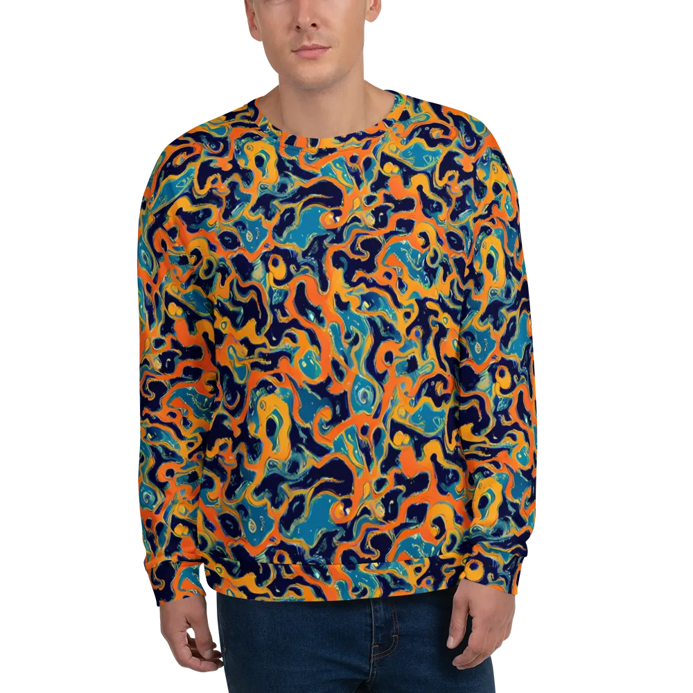 Neon Mariner on Sweatshirt — Front