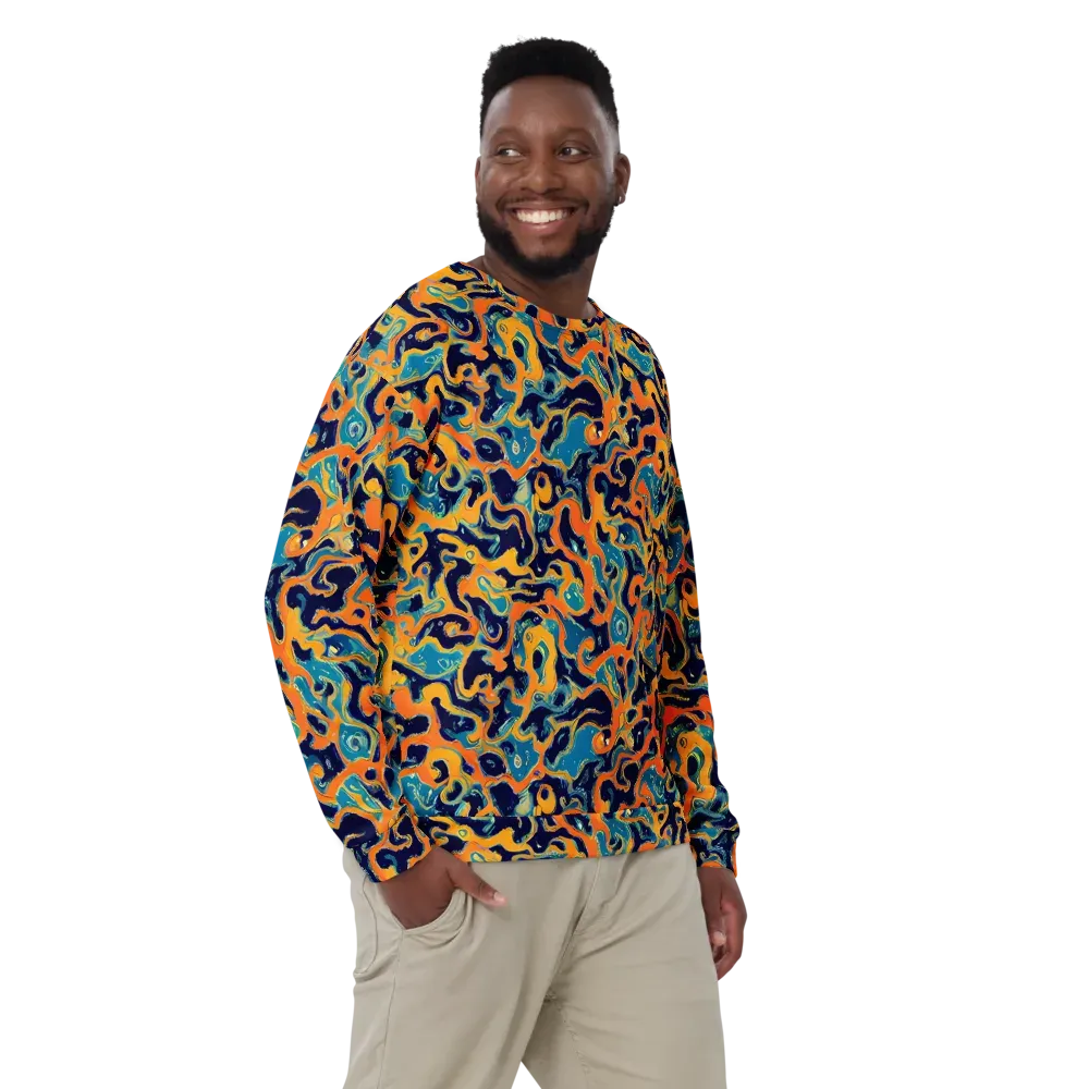 Neon Mariner on Sweatshirt — Front