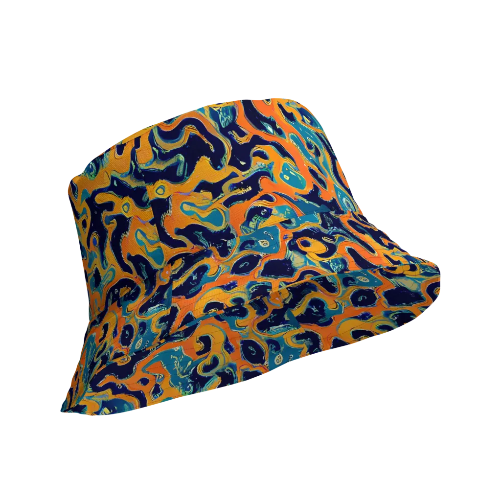 Neon Mariner on Reversible Bucket Hat — Product details Outside
