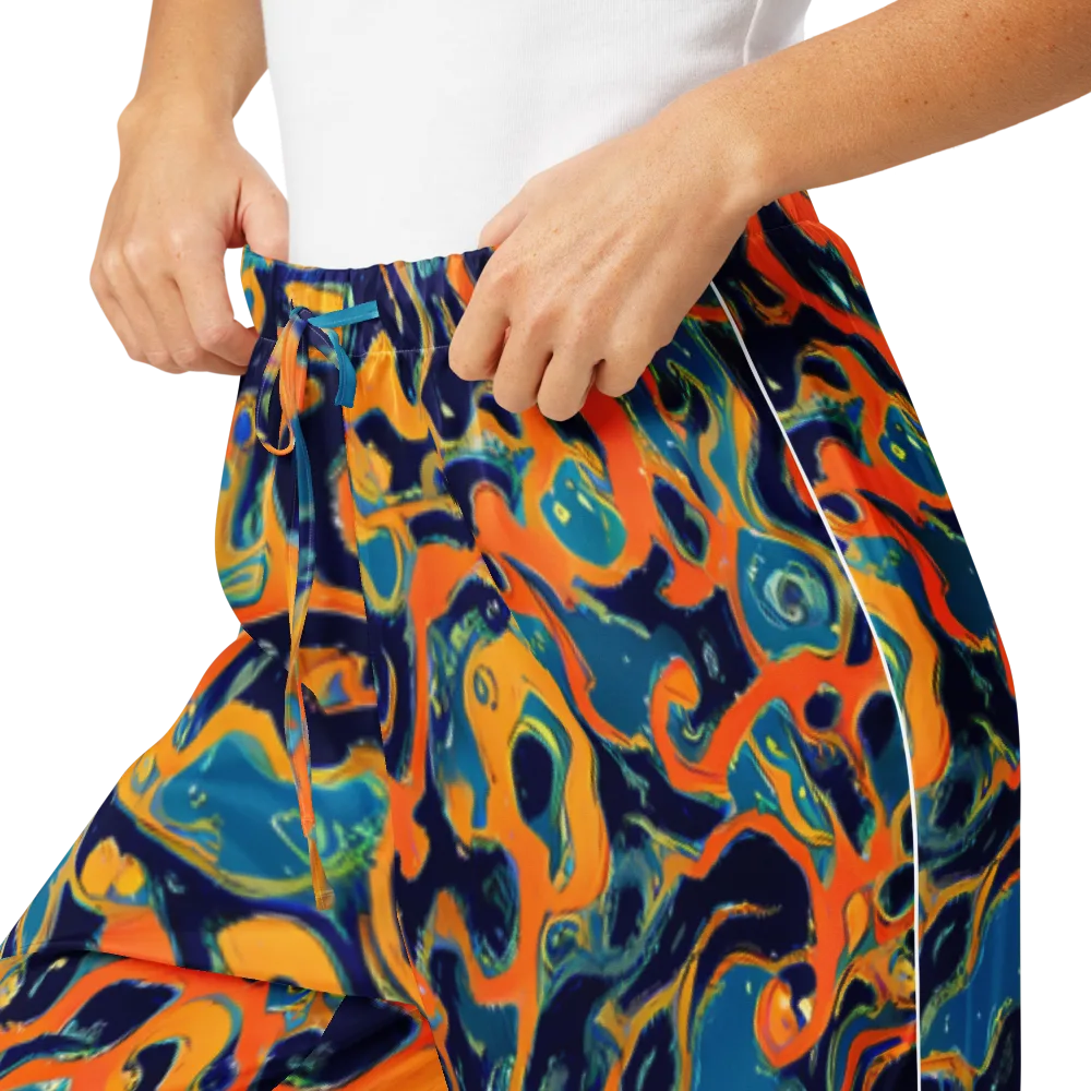 Neon Mariner on Women's Pajama Pants — Product details