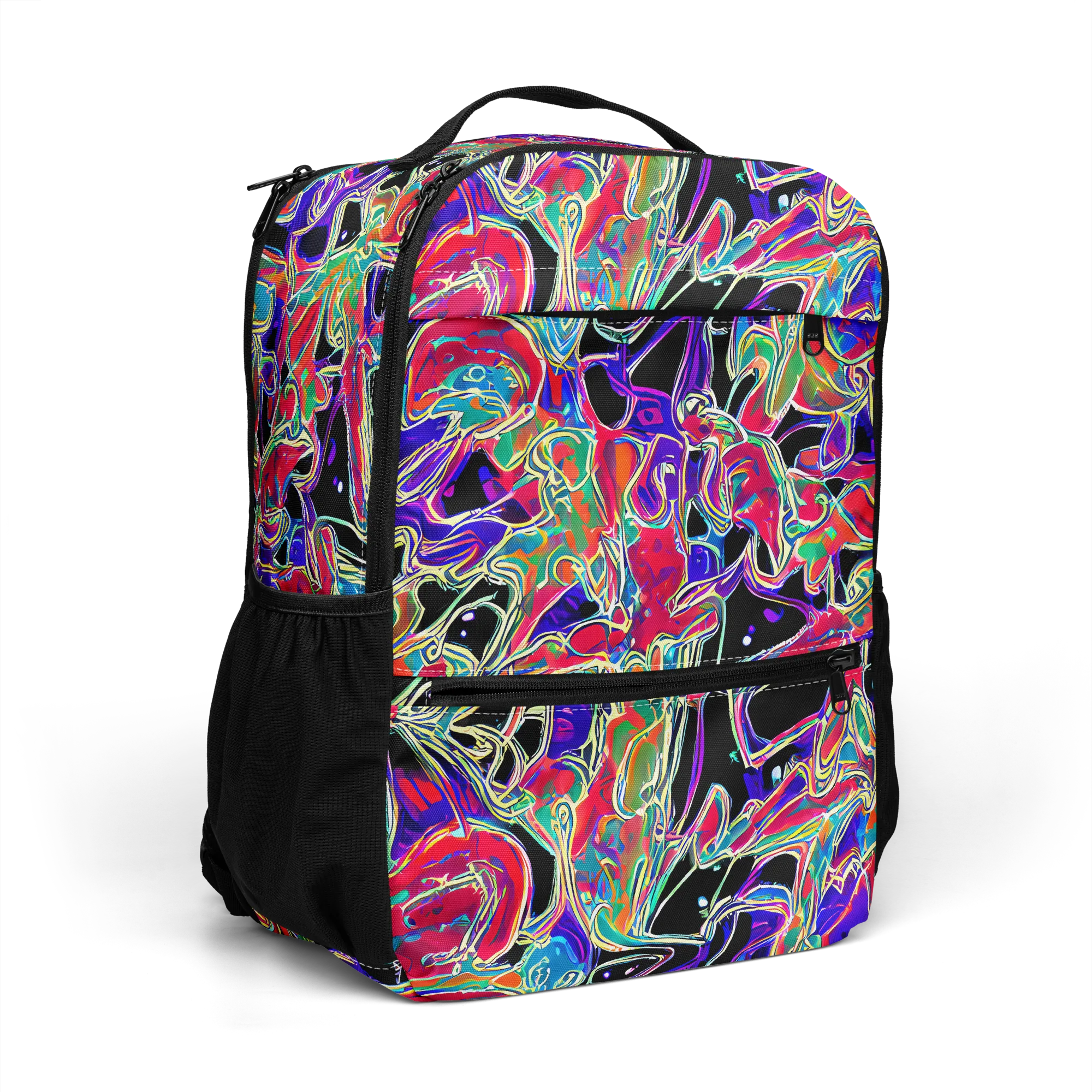 Inkfire Filigree on Utility Backpack — Right Front